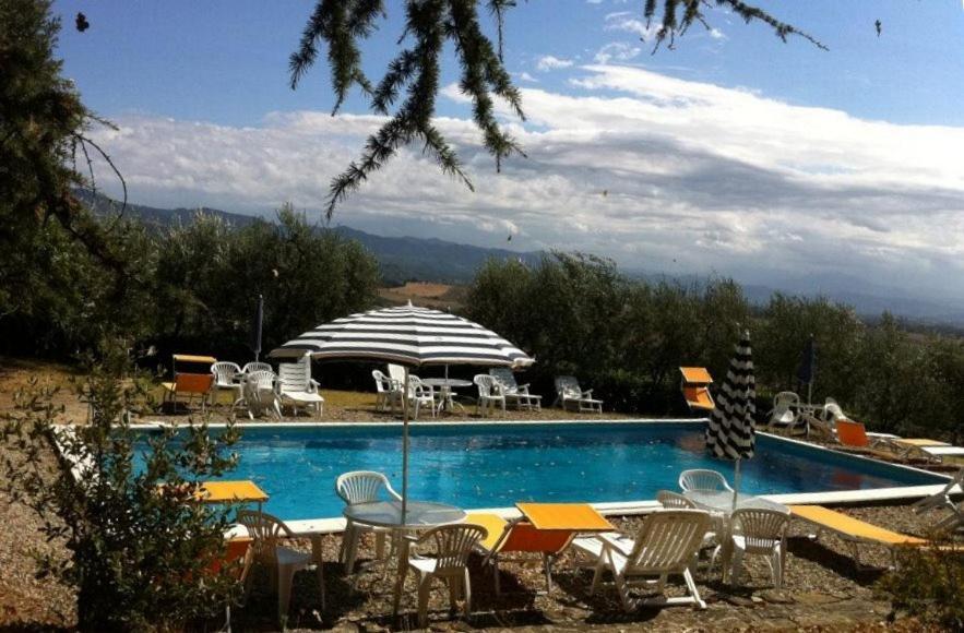 Вилла Agriturismo Il Palazzaccio Галлиано Экстерьер фото
